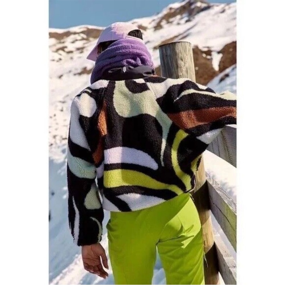 Free People Hit The Slopes Printed Pullover - Picture 2 of 13